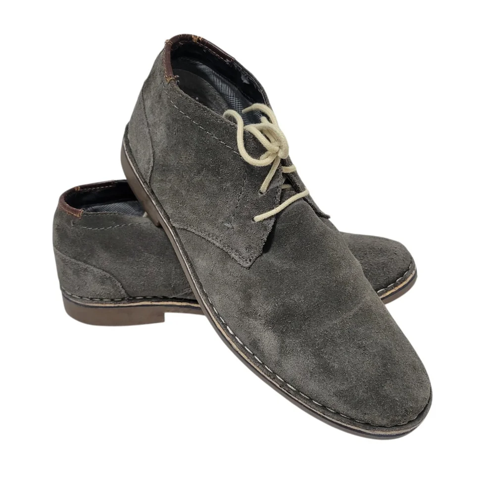 Kenneth Cole Reaction Men's Desert Wind Suede Lace-Up Chukka Boots Size 11M